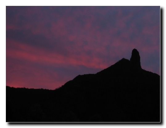 021 Sonnenuntergang mit Pinacle